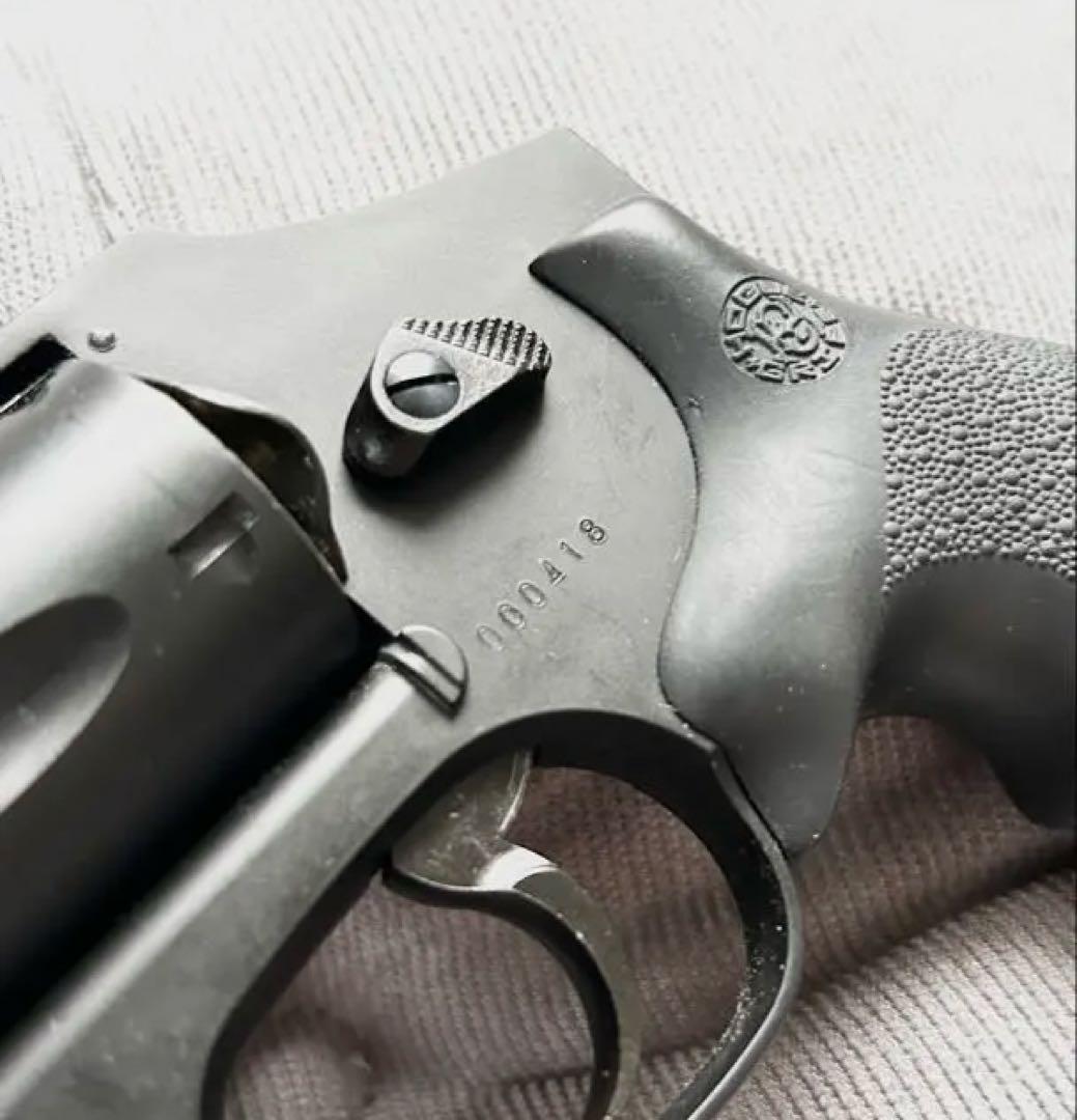 【タナカ】S&W M442J-police HW & ホーグラバーグリップ