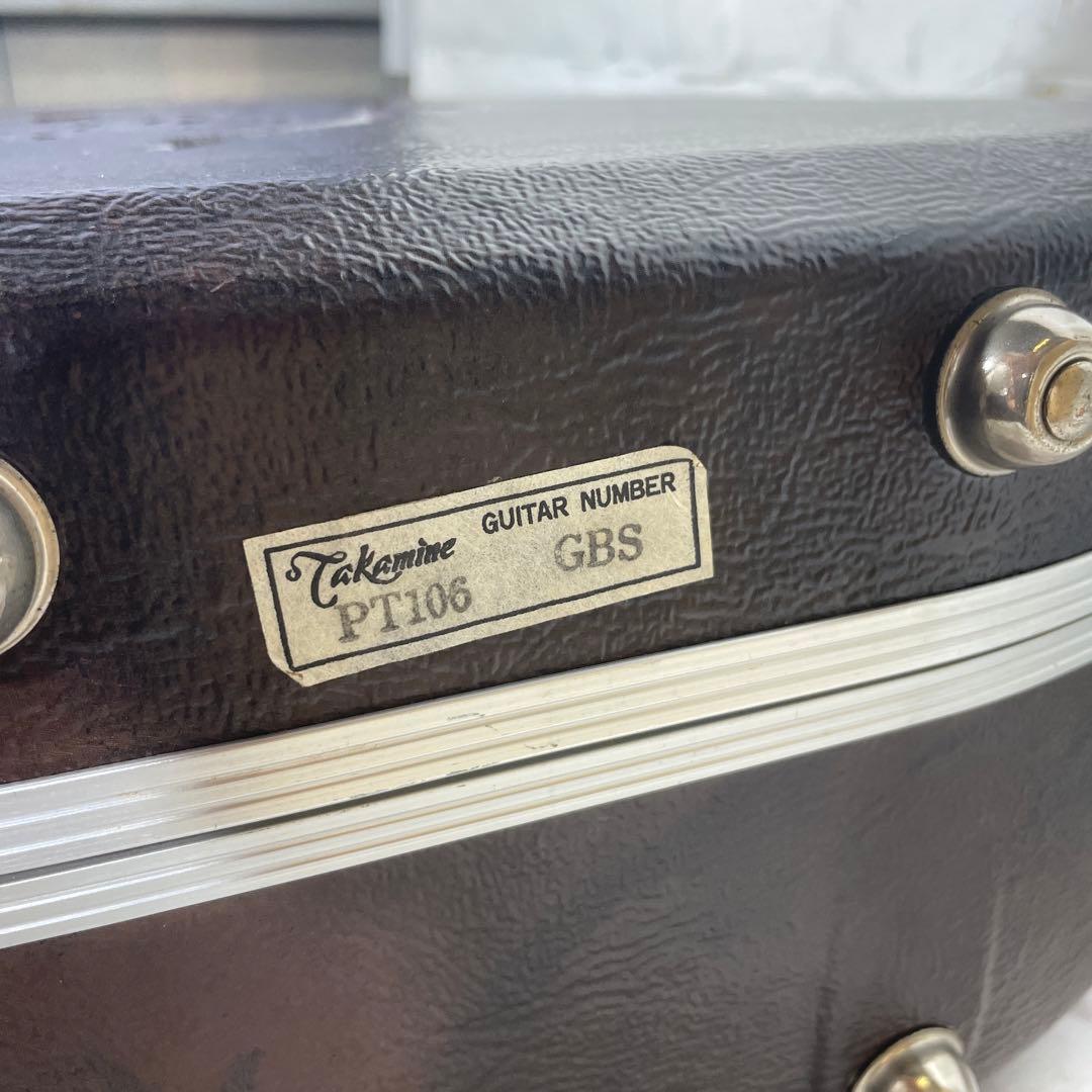 takamine PT106 タカミネ エレアコ 純正ハードケース付属
