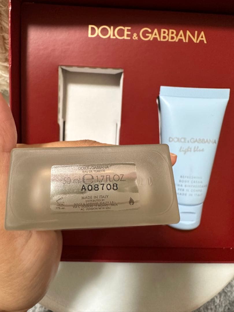 DOLCE & GABBANA Light Blue セット