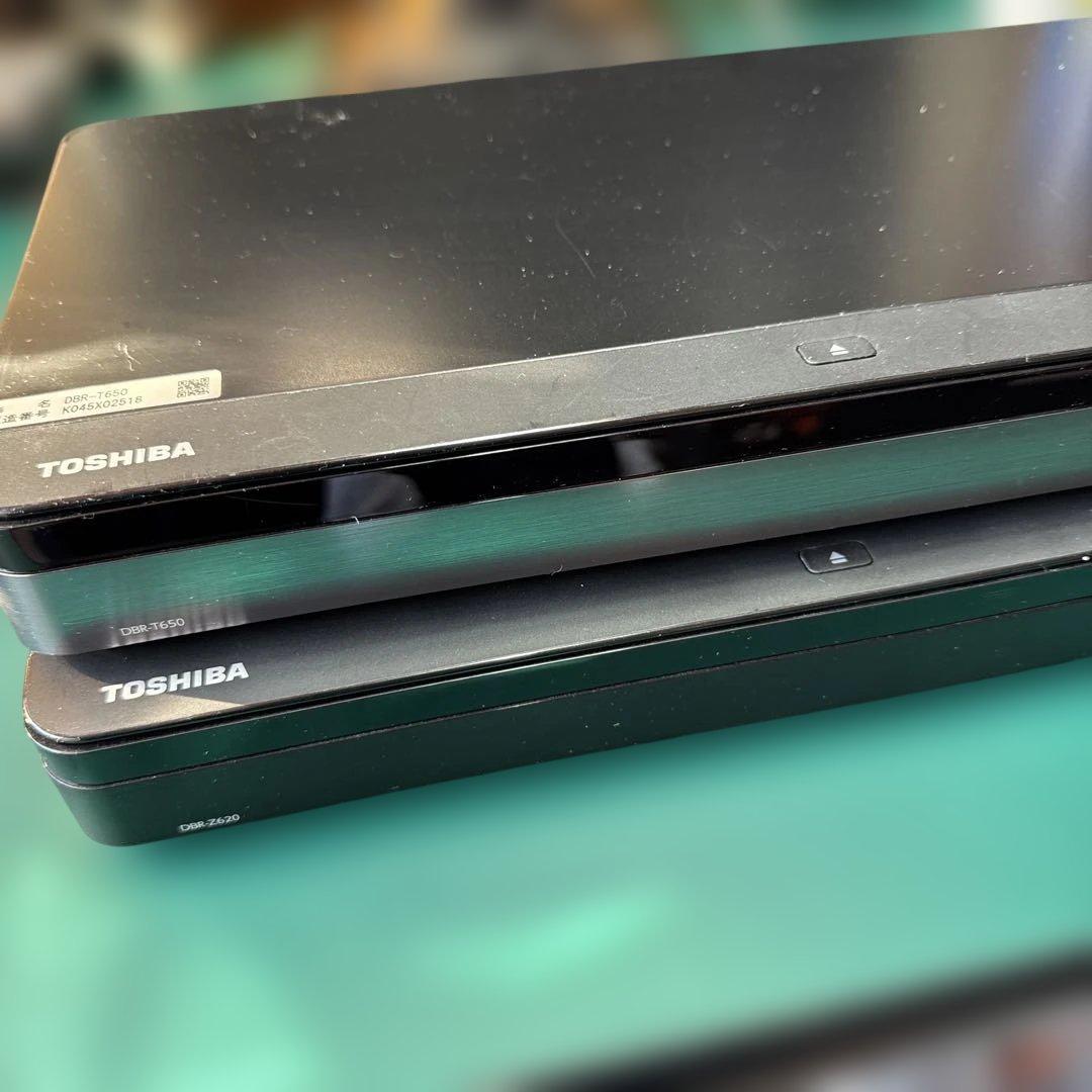 TOSHIBA DBR-Z620 DBR-T650 ブルーレイレコーダー2台