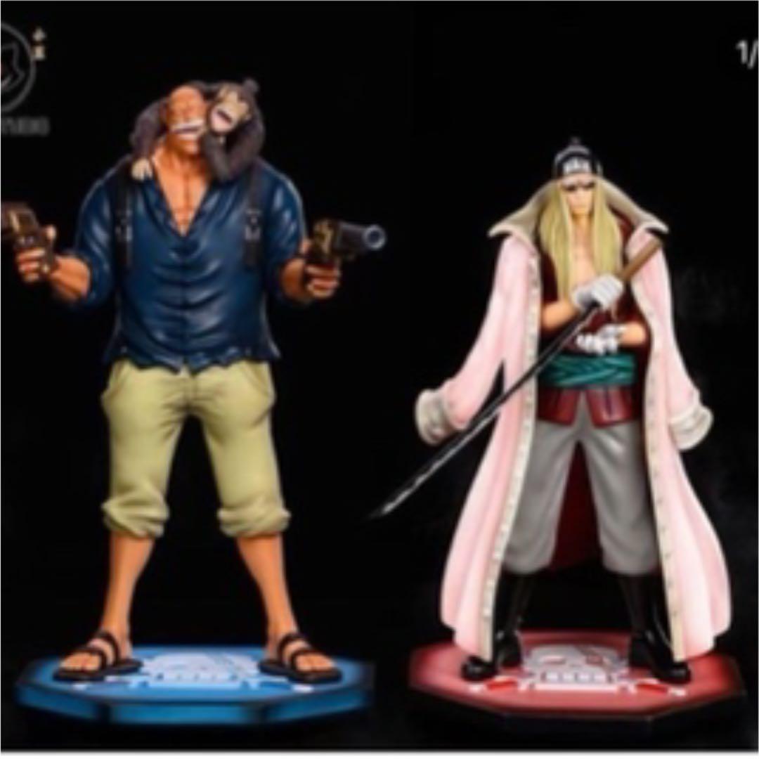 ワンピース フィギュア 革命軍 モーリー カラス リンドバーグ ベロベティ 海外