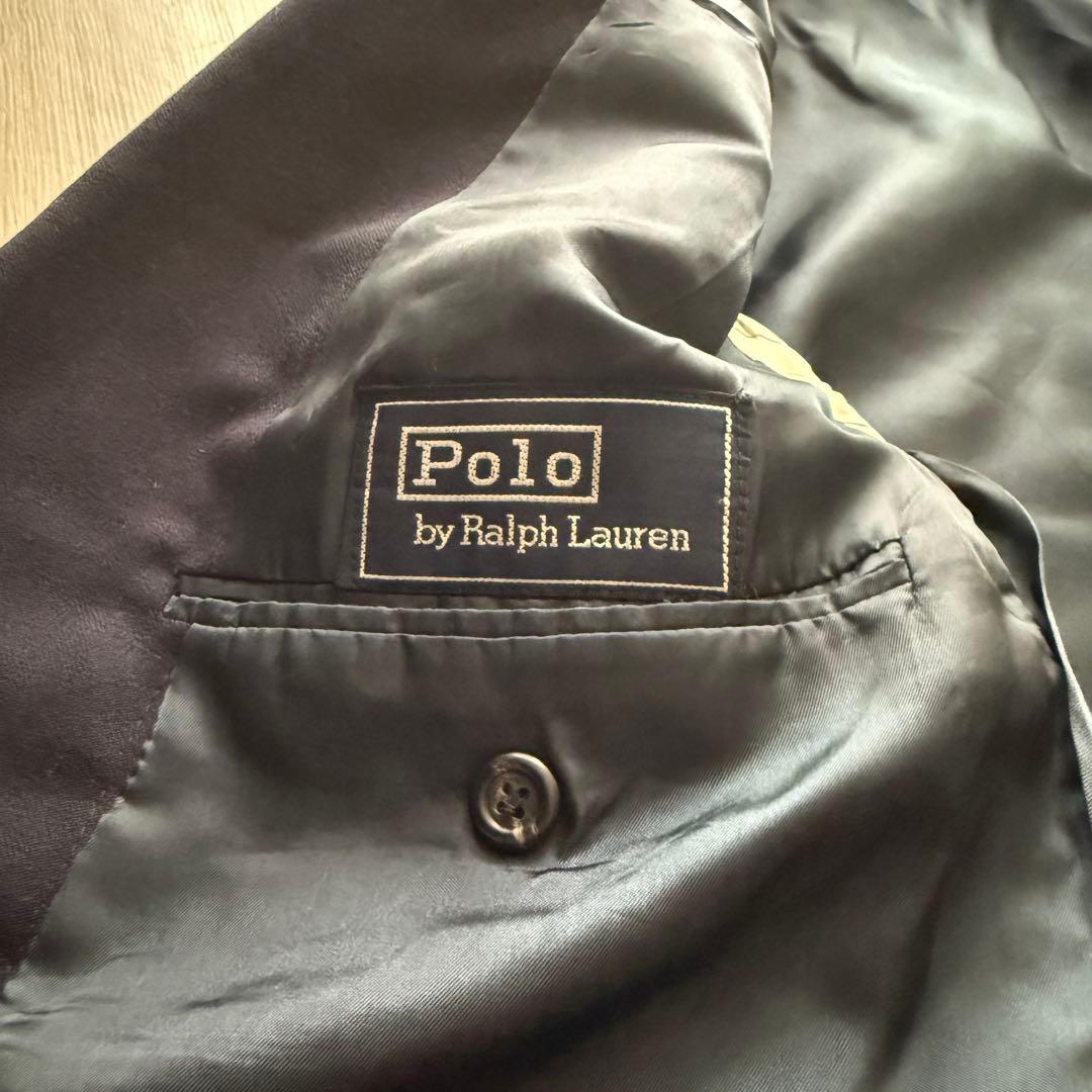 POLO Ralph Lauren 80's 紺ブレ USA製 三角タグ