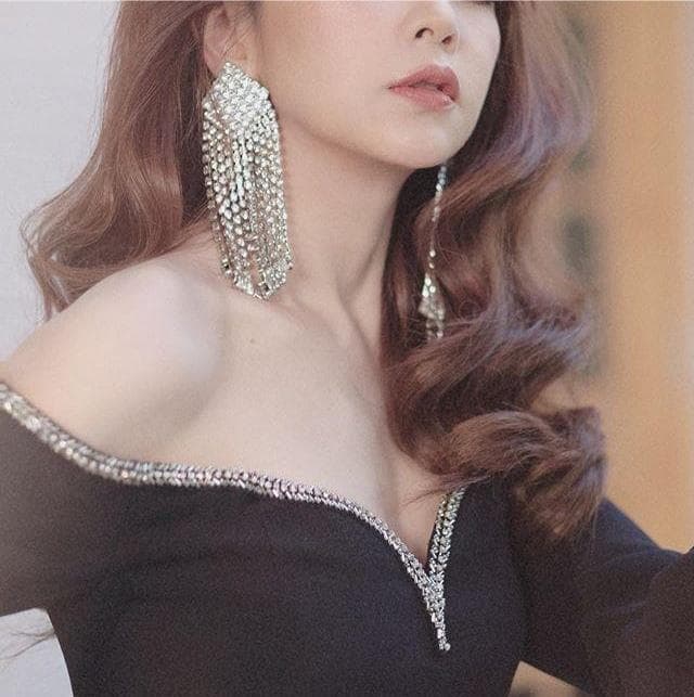 S*S様 セルフポートレイト オフショルダー ワンピース ブラック UK8 未使