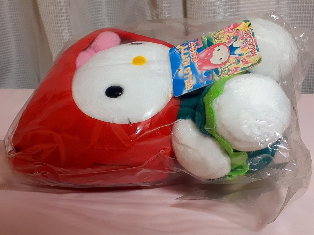 【激レア入手困難品】ハローキティ長崎限定ぬいぐるみ チューリップ 未使用タグ付✨