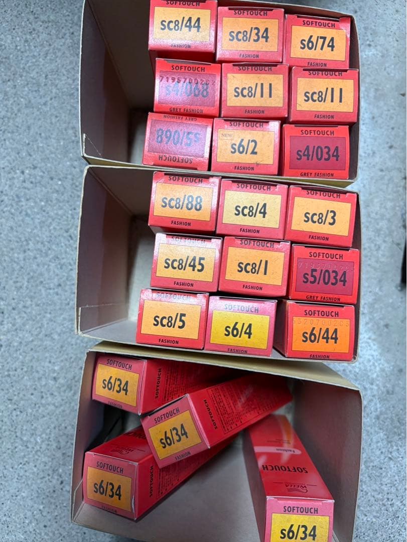 ウエラ ソフタッチ ヘアカラー 96本