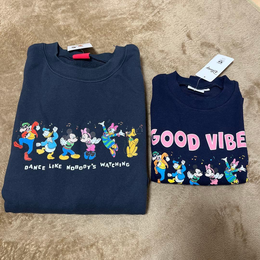 ディズニー　お揃い　トレーナー　メファボリ