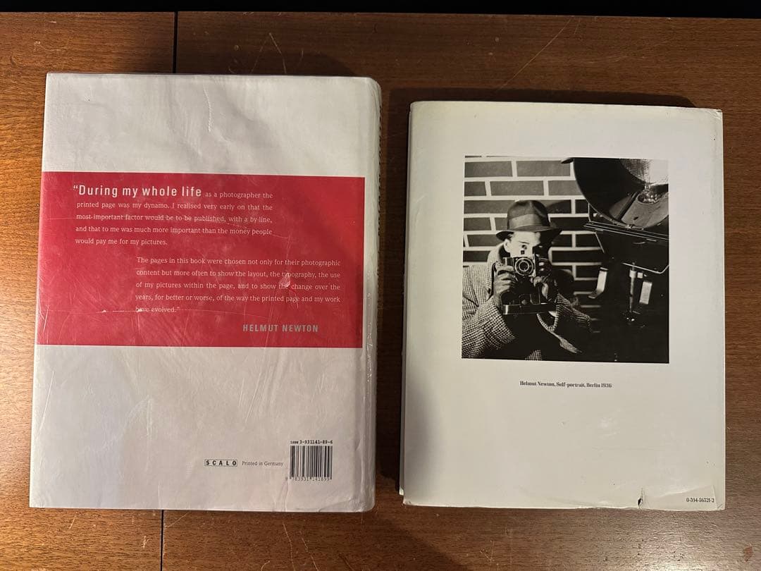 Helmut Newton 写真集　作品集　2冊セット