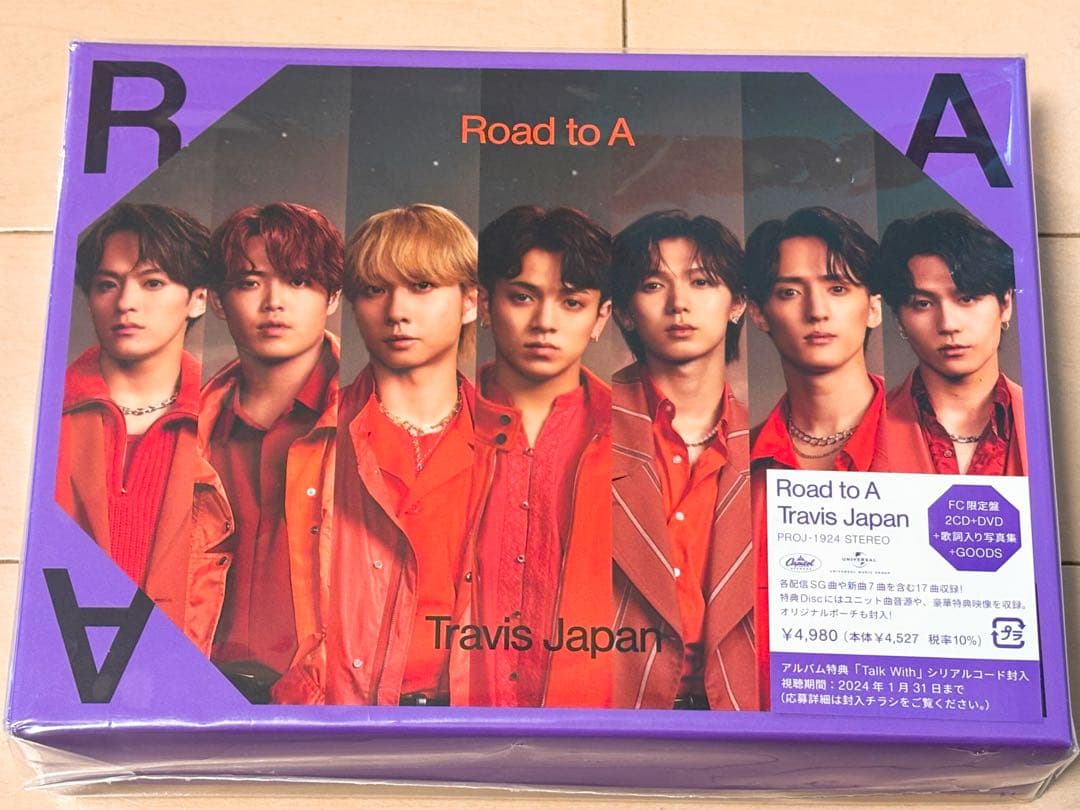 美品 TravisJapan アルバム Road to A FC限定盤 DVD