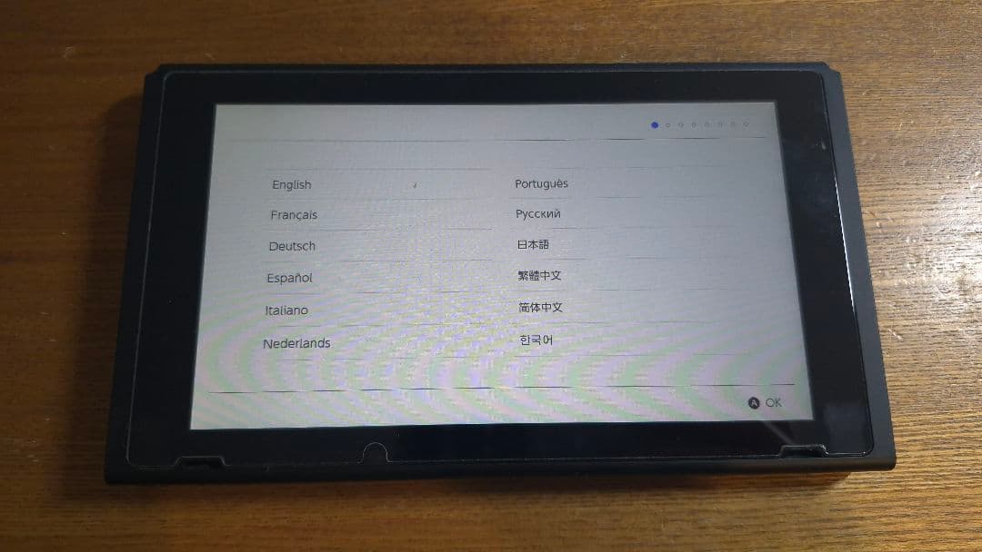 Nintendo switch 2018 本体　2658UJ