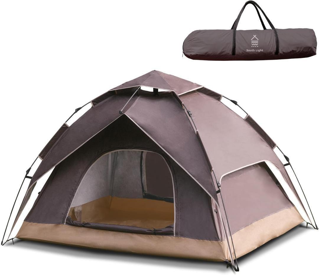 【M3133-101-70】ワンタッチテント 4人用 キャンプテント