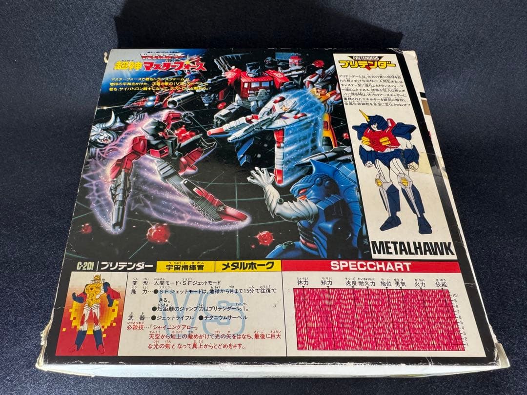 トランスフォーマー サイバトロン C-201 プリテンダー メタルホーク