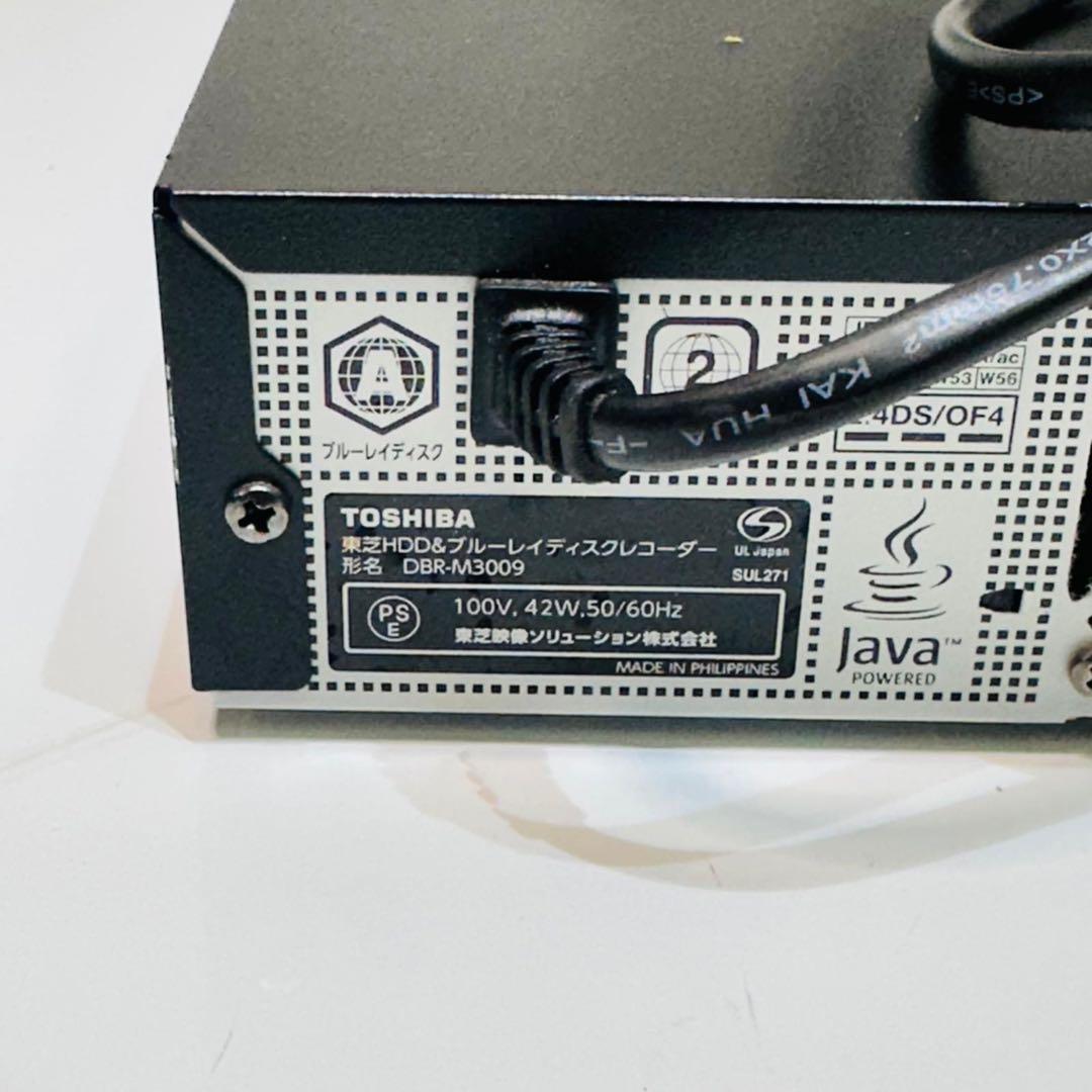 TOSHIBA ブルーレイレコーダー DBR-M3009 動作品