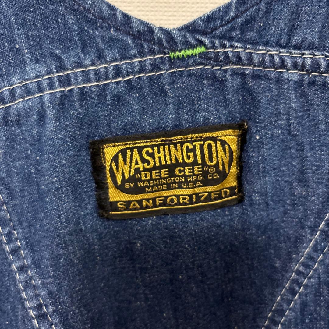 60’s Washington DEE CEE ビンテージデニムオーバーオール