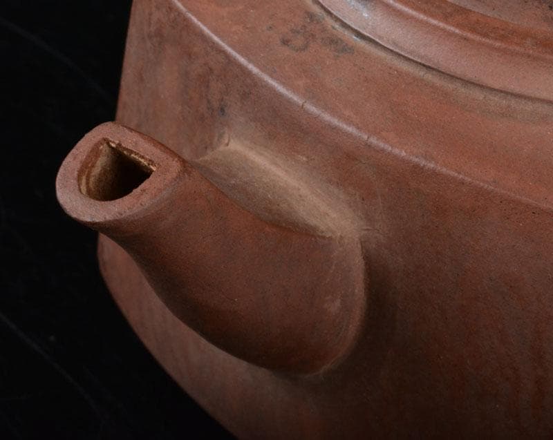 中国　康煕御製款　紫砂　朱泥　急須　茶壷　C　R5362E