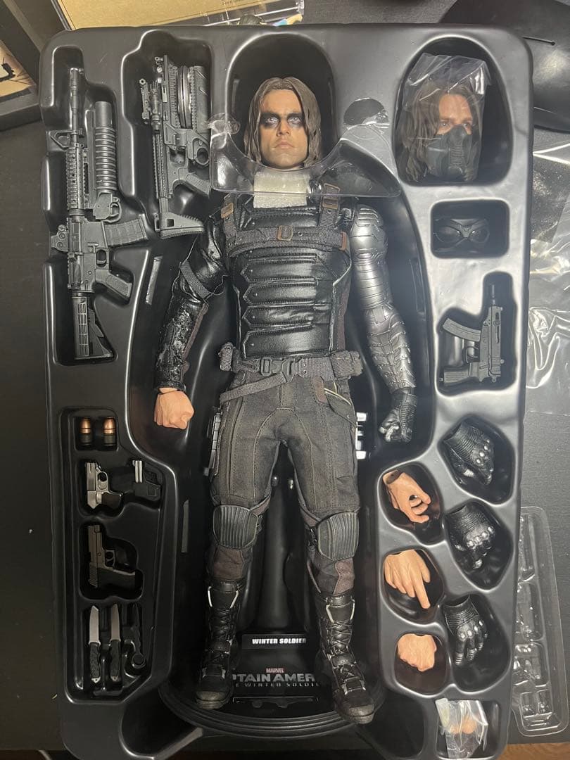 キャプテン・アメリカウィンター・ソルジャー ホットトイズマスターピースバッキー