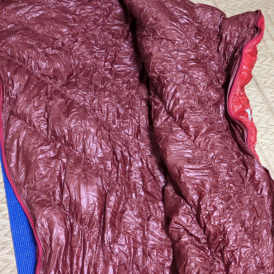 【美品】mont-bellダウンハガー800#3　ダウンシュラフ寝袋　モンベル