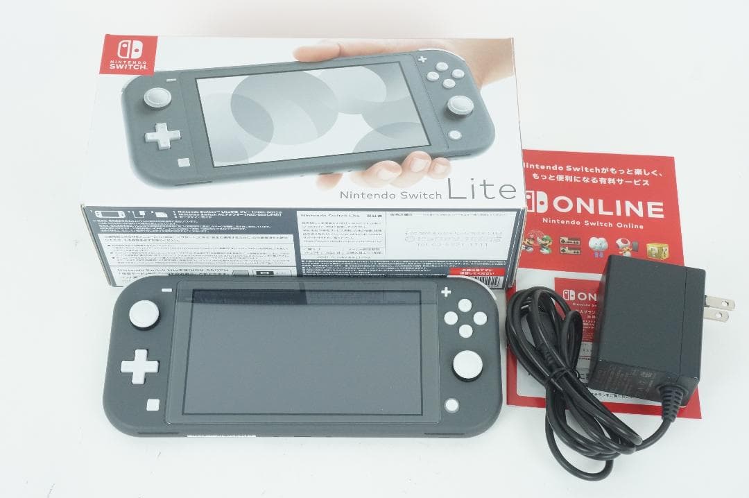 【動作品】ニンテンドースイッチライト グレー Switch Lite 箱説 1