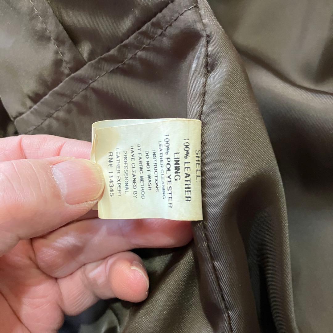 COCKPIT TYPE G-1 映画TOP GUN BROWN サイズ42号