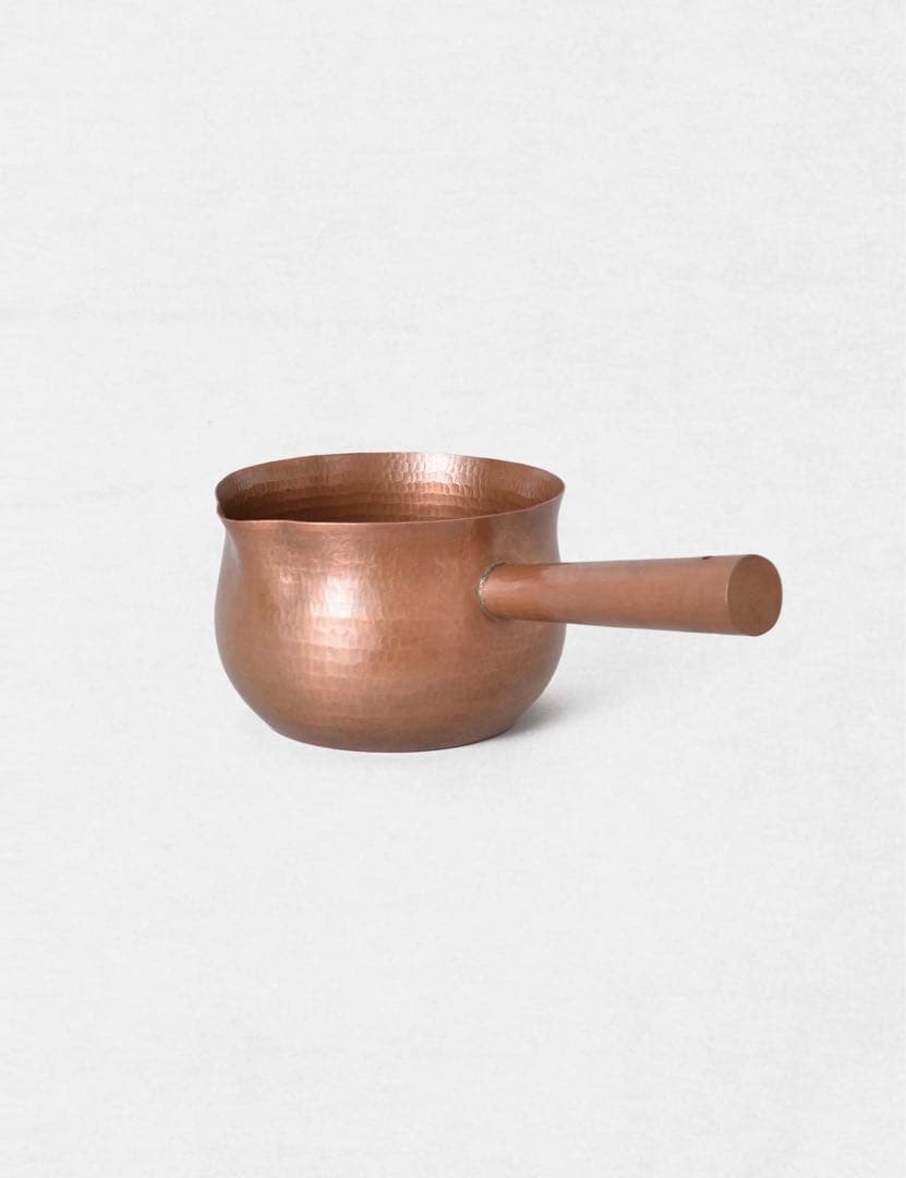 【未使用】ヨーガンレール　ババグーリ　銅製片手鍋