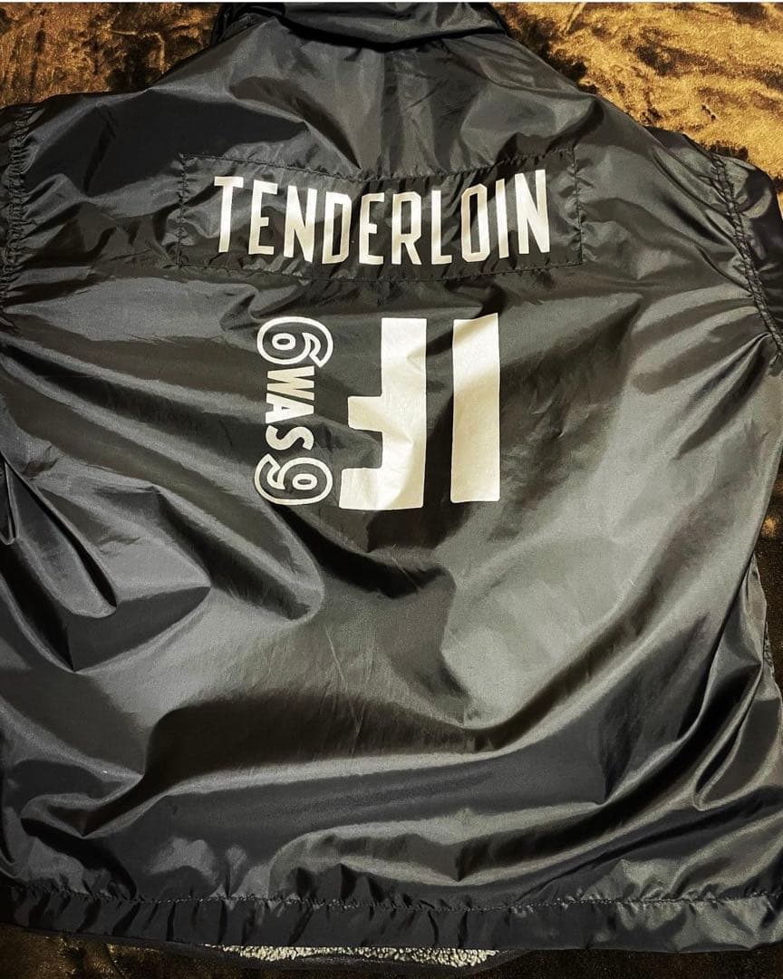 TENDERLOIN COACH JKT BLACK コーチジャケット