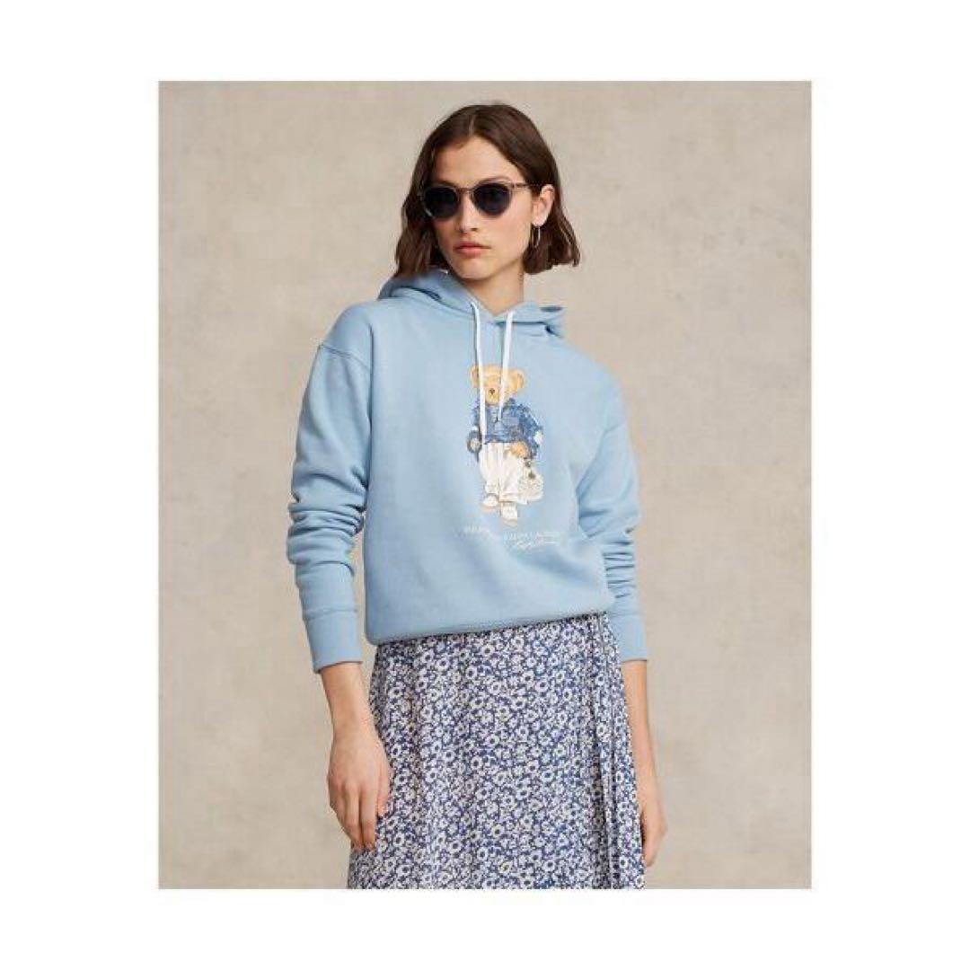 美品　POLO Ralph Lauren ポロラルフローレン パーカー　クマ　M