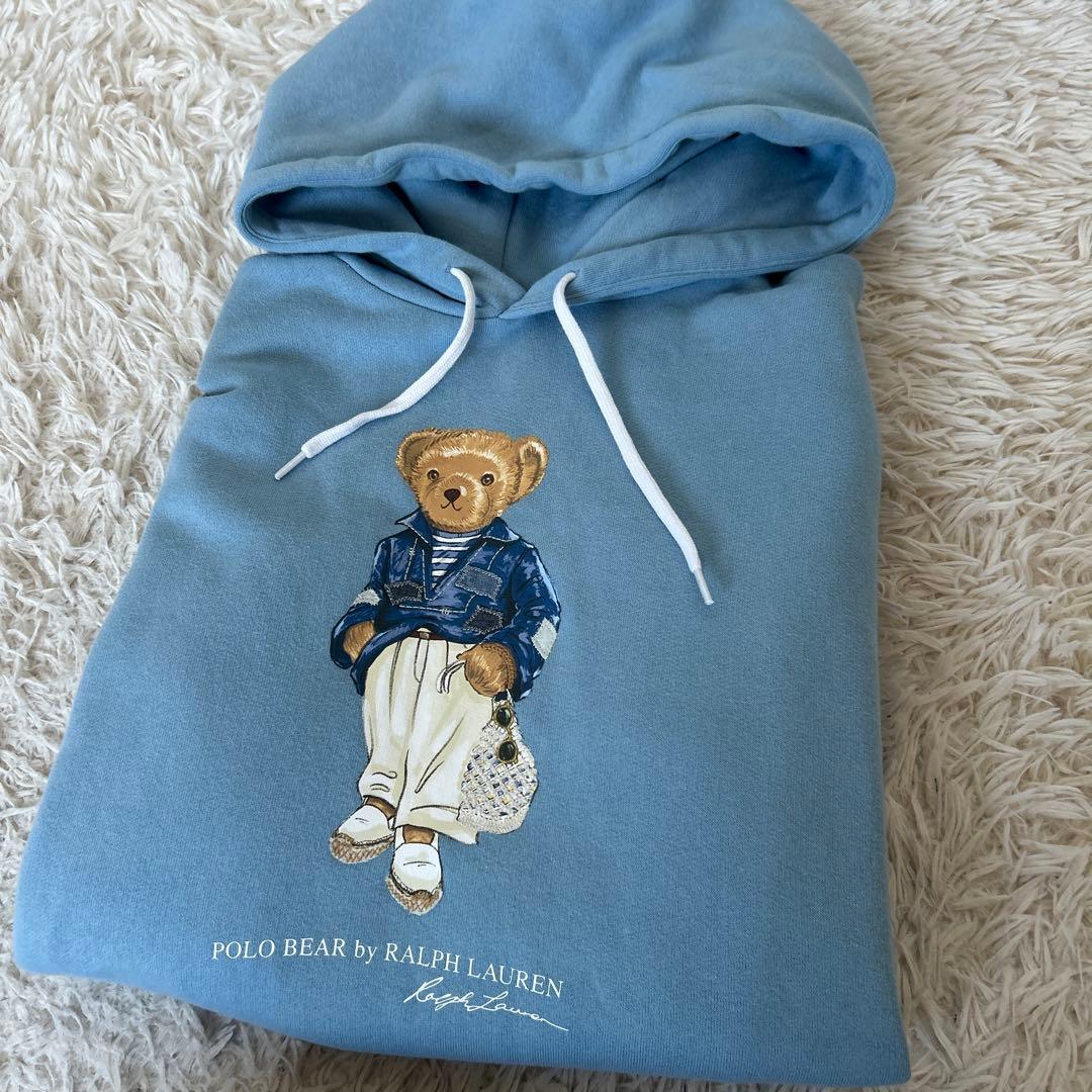 美品　POLO Ralph Lauren ポロラルフローレン パーカー　クマ　M