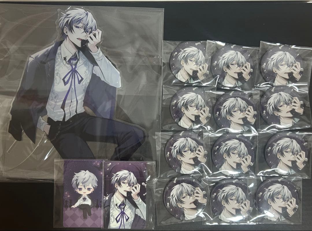 イケヴィラ イケメンヴィラン ジュード 缶バッジ アクスタ トレカ ちゃれくじ