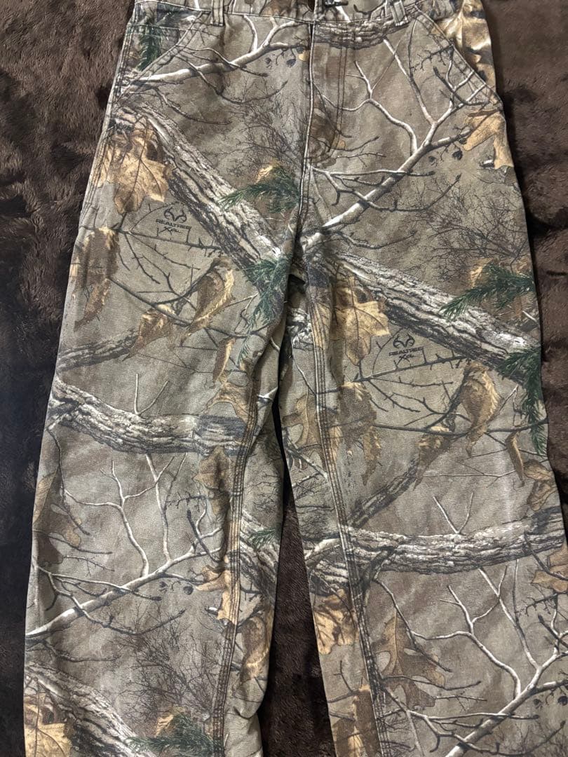 カーハート リアルツリーカモ ミリタリー ワークパンツ
