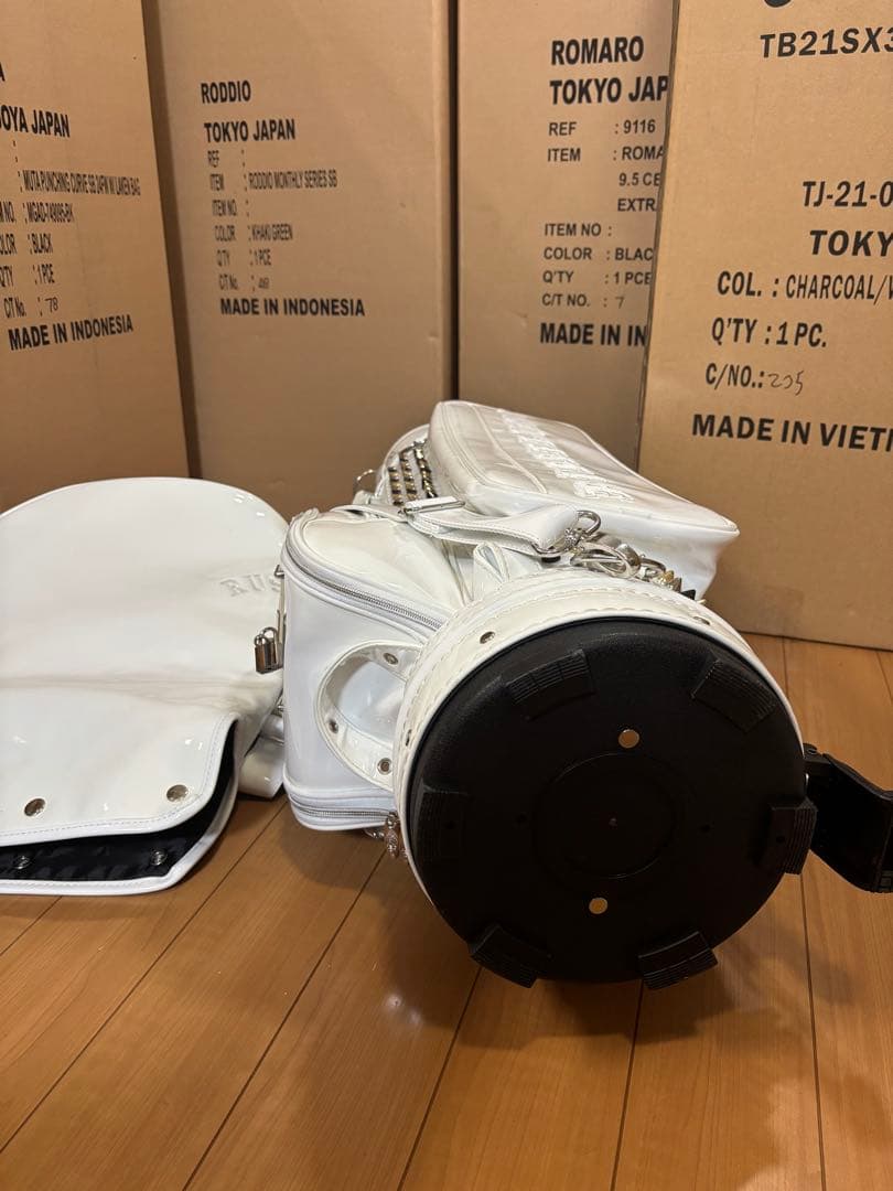 RUSSELUNO ラッセルノ ルチャ　スタンド式 キャディバッグ 6分割 美品