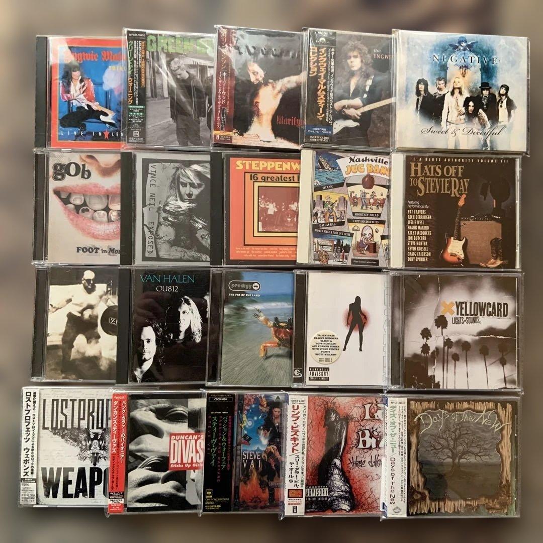 ハードロック、メタル パンクなどCD まとめて100枚以上セット