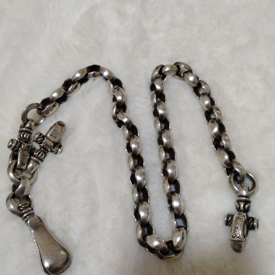 レナードカムホート　ウォレットチェーン シルバー925 USA