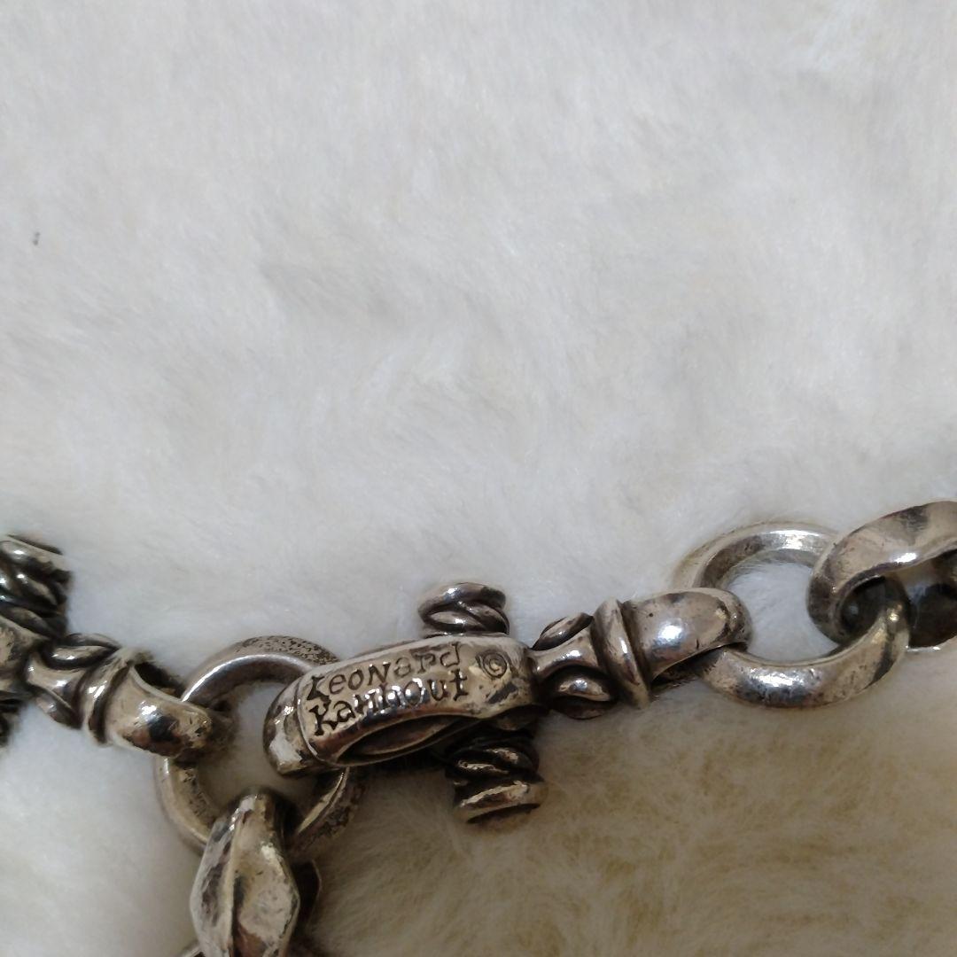 レナードカムホート　ウォレットチェーン シルバー925 USA