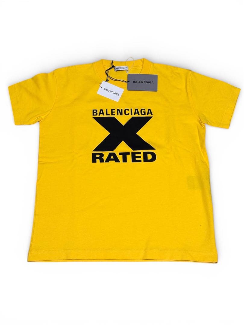 BALENCIAGA バレンシアガ X RATED Tシャツ M 新品 未使用