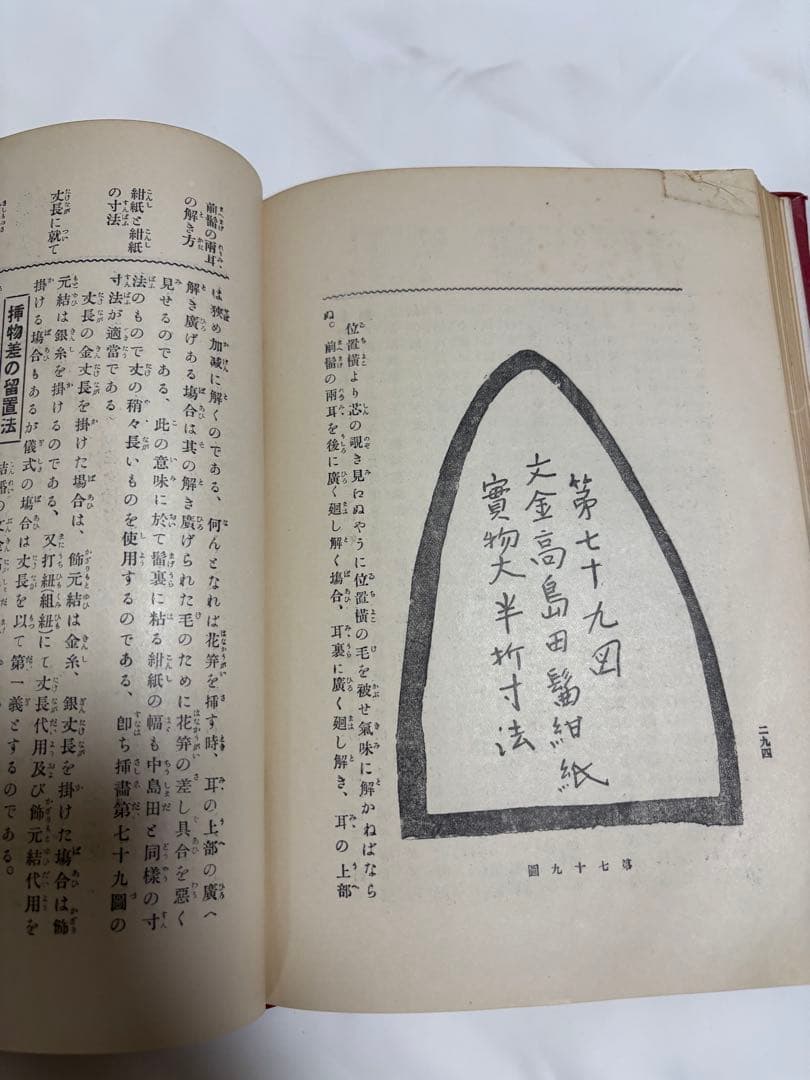 (歴史的貴重品)結髪講義要領　＊大正11年発刊の日本髪の本
