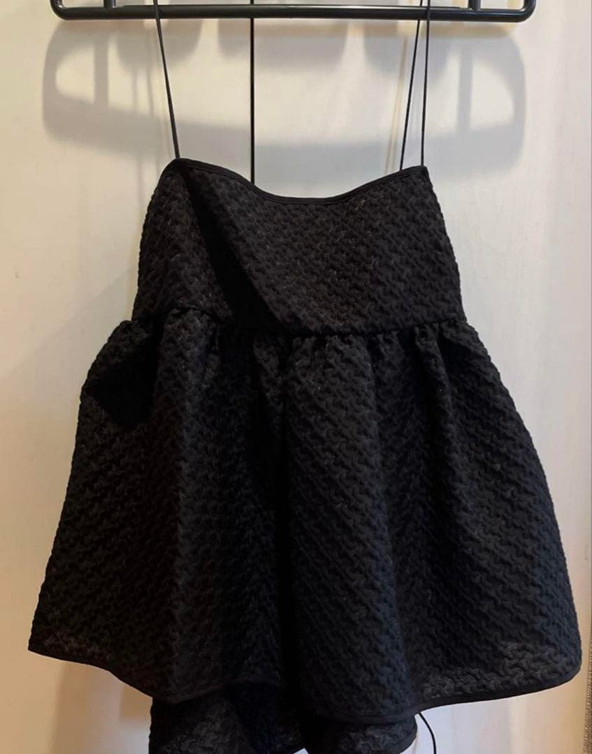 Cecilie Bahnsen ブラックキャミソール