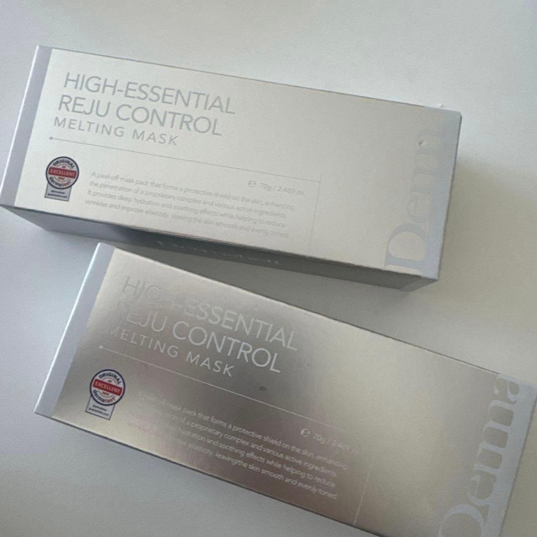 即日発送DERMABELL ハイエッセンシャル　メルティングマスク２箱