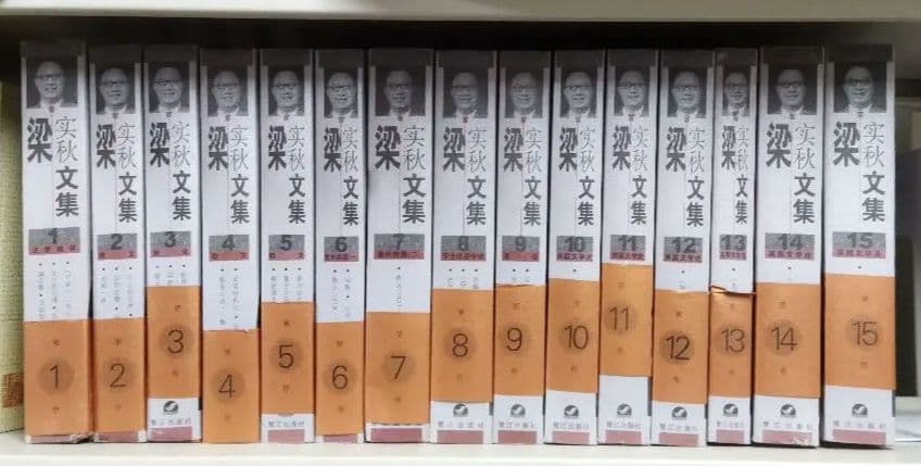 梁実秋文集 全15巻