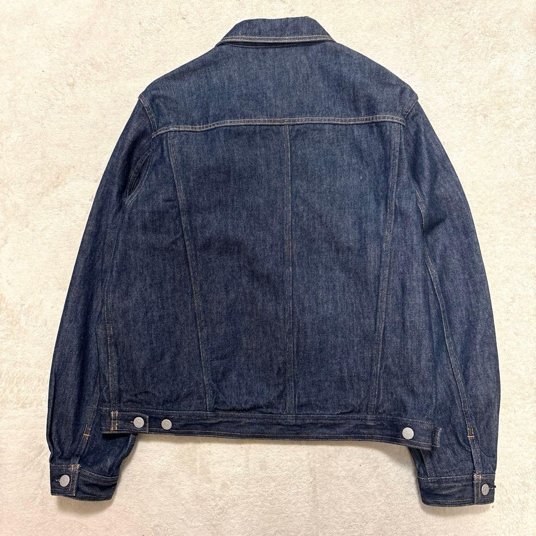 ジャケット・アウター AURALEE WASHED HARD TWIST DENIM BLOUZON