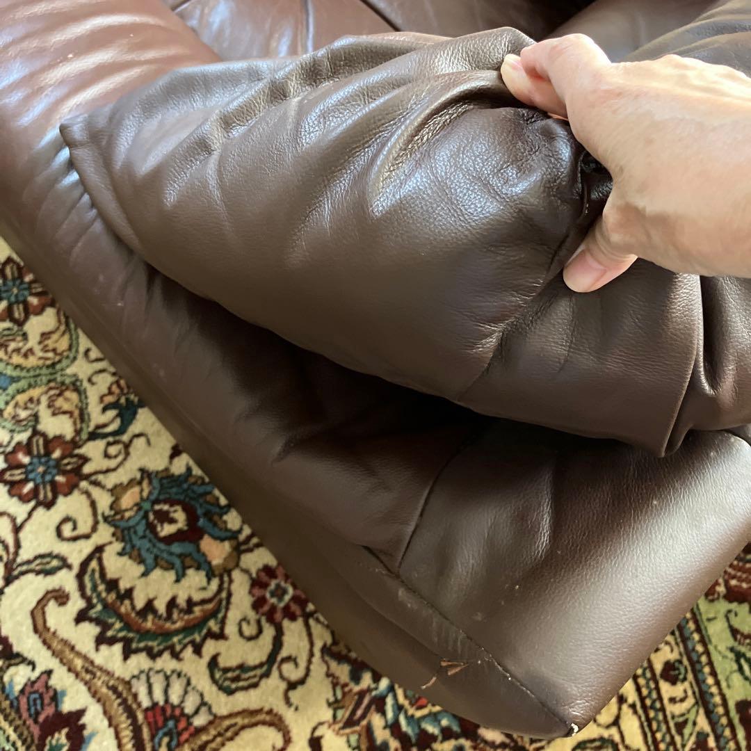 社長室 総革張り 高級肘掛け椅子ソファー 高島屋 輸入家具 激安