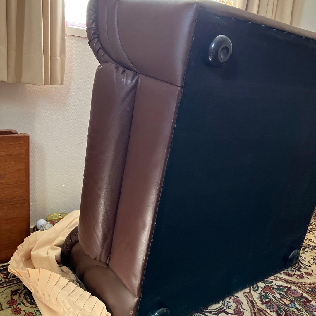 社長室 総革張り 高級肘掛け椅子ソファー 高島屋 輸入家具 激安