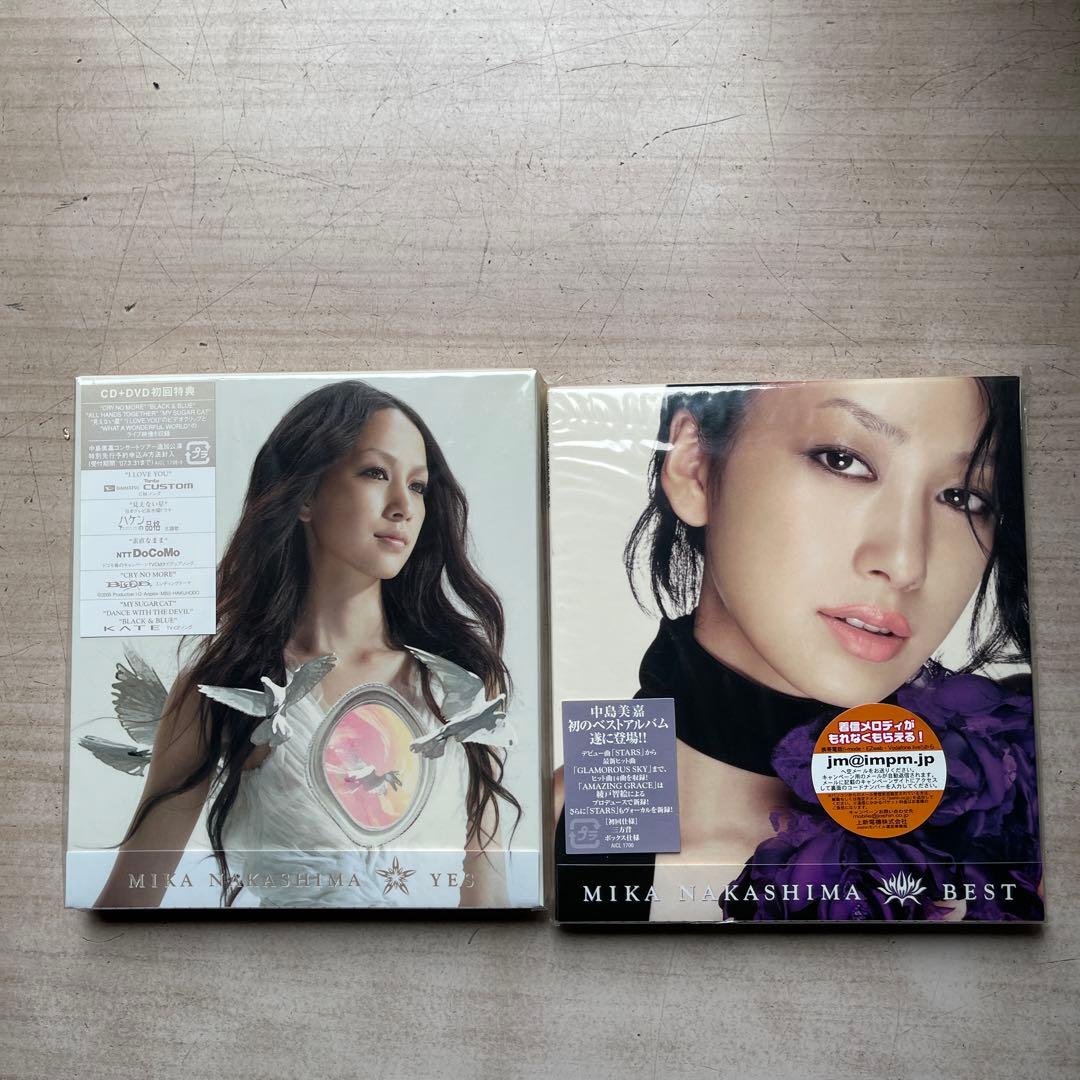 中島美嘉 CDシングル／アルバム14枚セット(未開封品13枚、美品1枚)