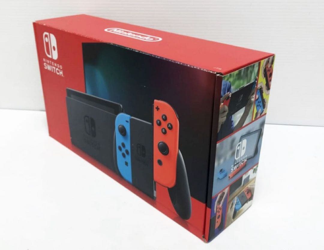 未使用品★Nintendo Switch 本体 青/赤