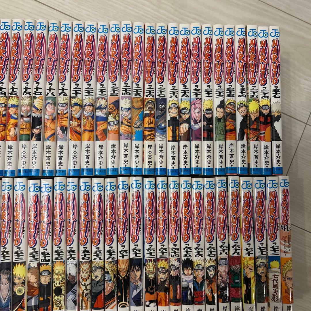 ひーくん⭐︎ナルト 全72巻＋外伝セット　NARUTO
