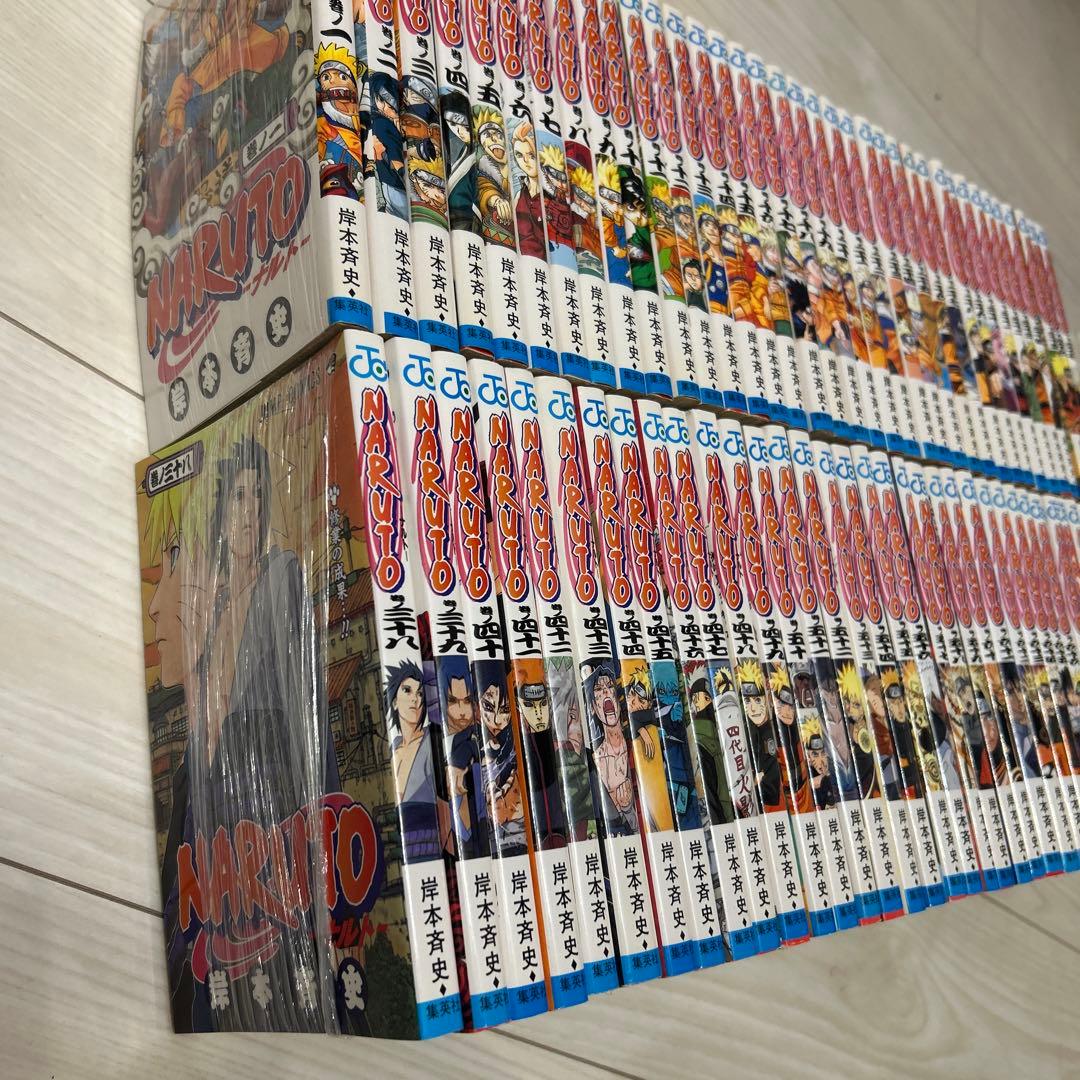 ひーくん⭐︎ナルト 全72巻＋外伝セット　NARUTO