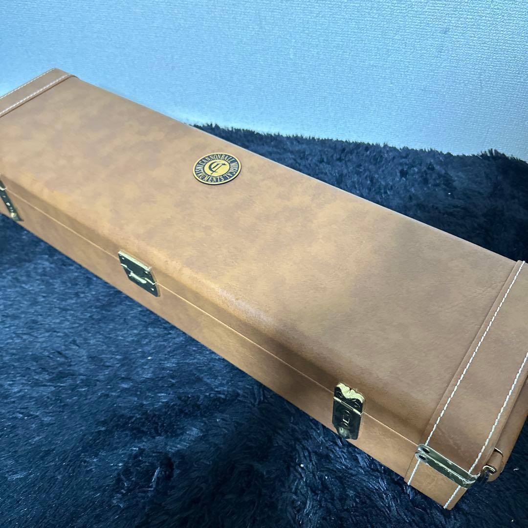 CANNONBALL ソプラノサックス ハードケース ブラウン 管楽器