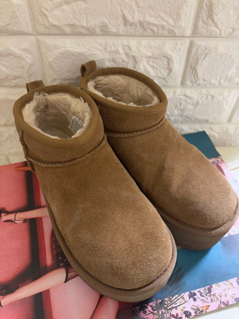 UGG アグ クラシック ウルトラミニプラットフォーム ブーツ 厚底ブーツ
