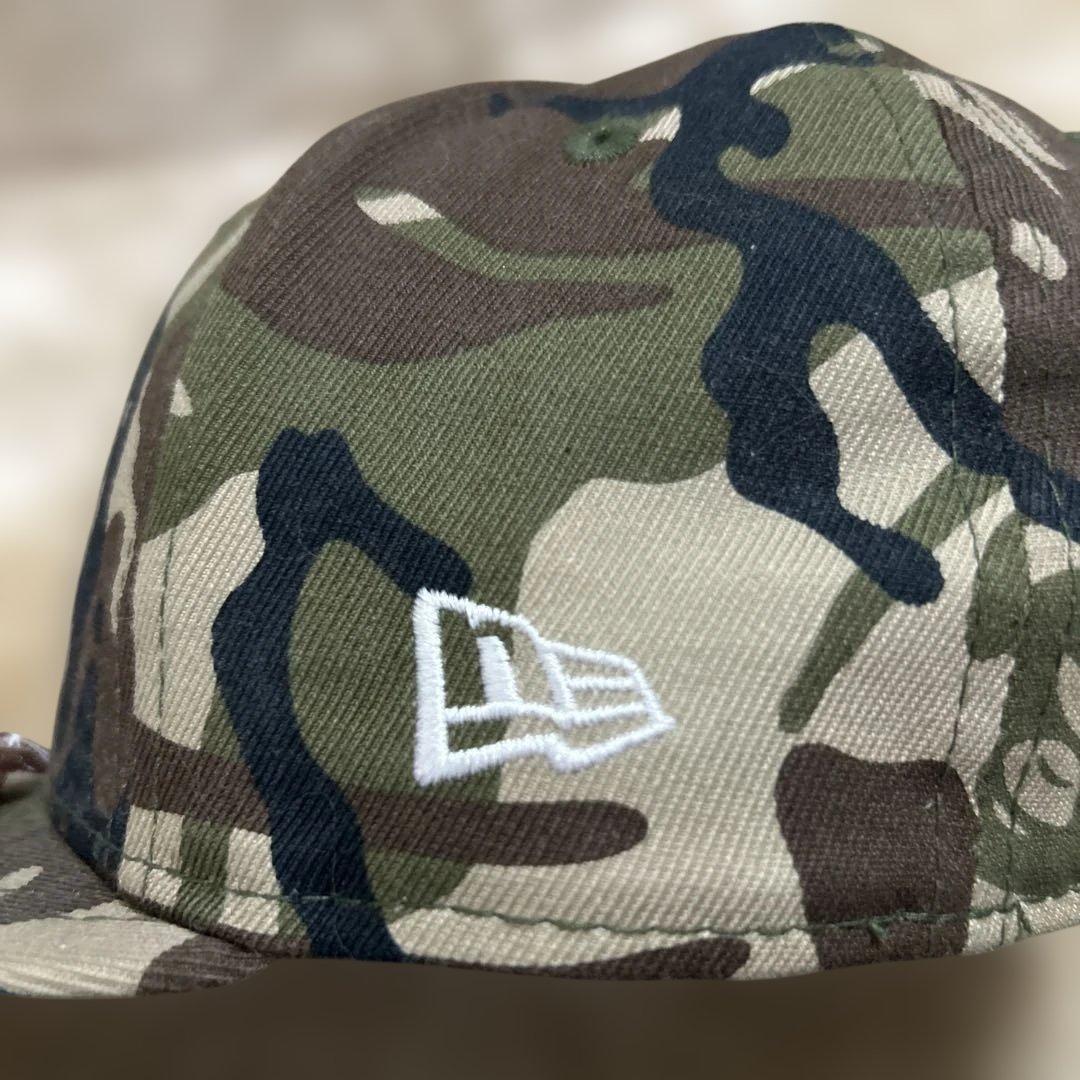 咲来  Aape 59FIFTY キャップ 迷彩 7 1/4