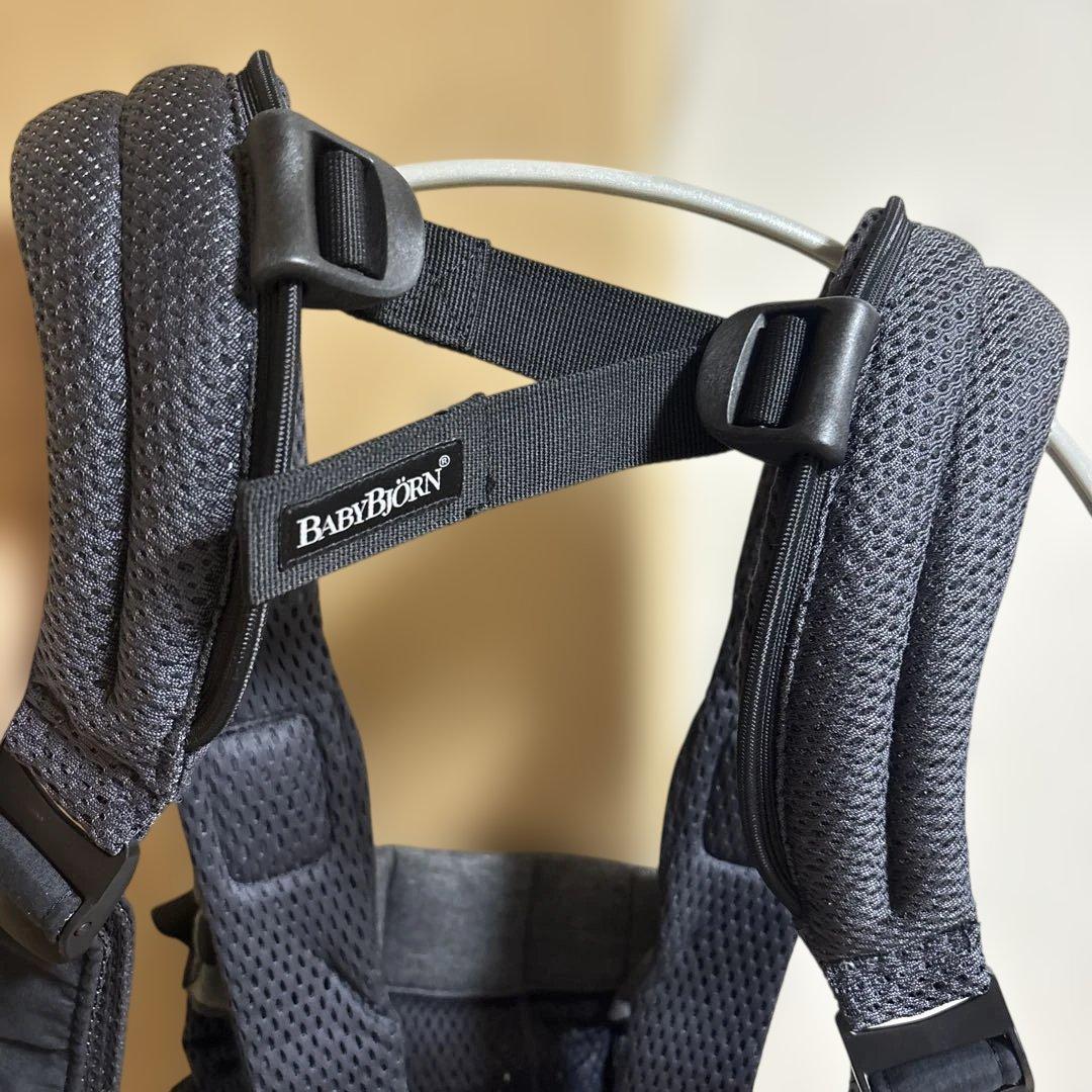 美品 ベビービョルン ハーモニー 抱っこ紐 アンスラサイト