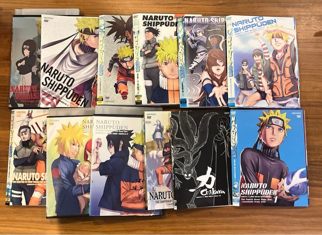 NARUTO 183枚＋劇場版 11枚　DVD 194枚　全巻セット
