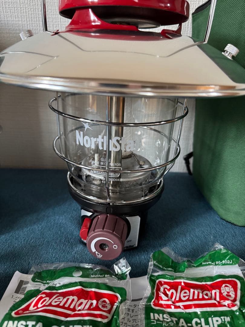 コールマン　Colman 2500NORTHSTAR ガスランタン　セット